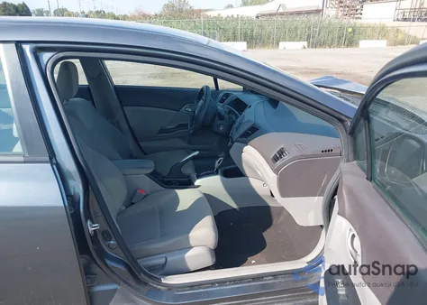 2012 Honda Civic Lx из США, поврежденный, VIN 19XFB2F50CE097733